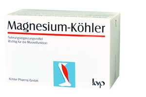 MAGNESIUM KÖHLER Kapsule, 1X60 kosov