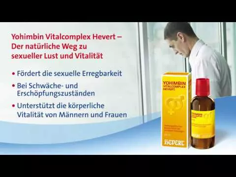 Video o izdelku Yohimbine Vitalcomplex Hevert, 200 ml