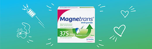 MAGNETRANS neposredno 375 mg zrnc, 20 kosov