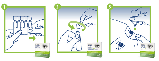DR.THEISS Hydro med Green kapljice za oči v enem odmerku, 20X0,35 ml