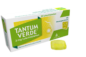TANTUM VERDE 3 mg pastilke z okusom limone, 20 kosov