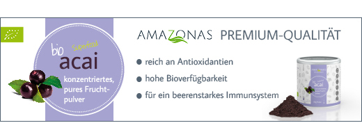 ACAI 100 % organski prah brez nosilcev, 80 g