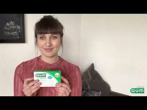 Video o izdelku GUM PerioBalance pastile, 30 kos