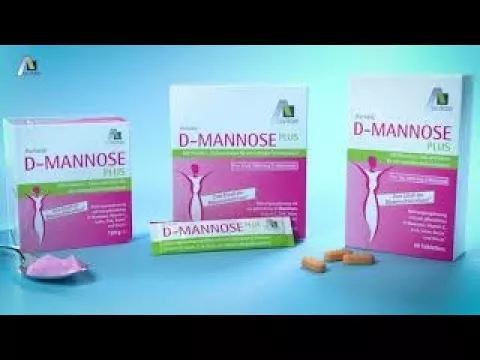 Video o izdelku D-Manoza Plus 2000 mg palčke, 60X2,47 g
