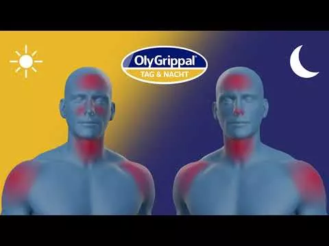 Video o izdelku Olygrippal Day & Night 500 mg/60 mg tablete (16 kosov)