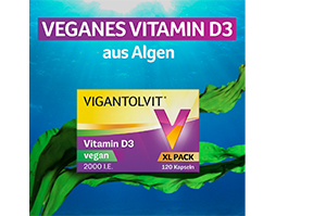 VIGANTOLVIT 2000 I.U. Vitamin D3 veganske mehke kapsule, 120 kosov