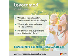 LEVOCAMED 0,5 mg/ml suspenzija za pršilo za nos, 5 ml