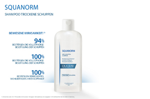 DUCRAY SQUANORM Šampon za zdravljenje suhega prhljaja, 200 ml