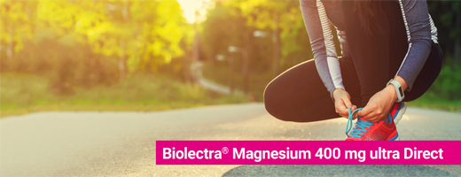 BIOLECTRA Magnezij 400 mg ultra Direct Lemon, 20 kosov
