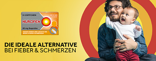 NUROFEN Junior 125 mg svečke, 10 kosov