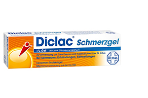 DICLAC Gel proti bolečinam 1 %, 50 g