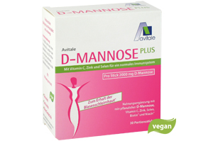 D-MANNOSE PLUS 2000 mg palčke z vitamini in minerali, 15X2,47 g