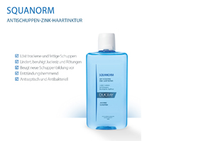 DUCRAY SQUANORM Cinkova tinktura za lase proti prhljaju, 200 ml