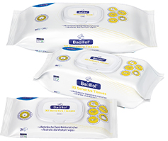 BACILLOL 30 občutljivih robčkov Flow-Pack, 40 kosov