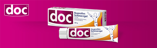 DOC IBUPROFEN Gel proti bolečinam 5%, 200 g