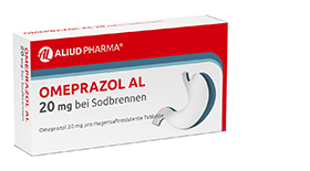 OMEPRAZOL AL 20 mg b.Sodbr.tablete za želodčni sok, 14 kosov
