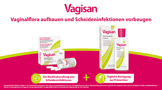 VAGISAN ProbioFlora mlečnokislinske bakterije vaginalne kapsule, 8 kosov
