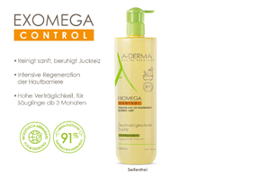 -DERMA EXOMEGA CONTROL mehčalno olje za prhanje, 750 ml