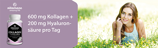 COLLAGEN 300 mg+Hyaluron 100 mg kapsule z visokim odmerkom, 60 kosov
