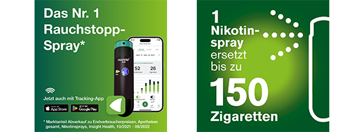 NICORETTE Mint Spray 1 mg/spray shot NFC, 1 kos