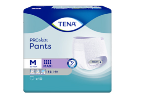 TENA PANTS hlače za enkratno uporabo maxi M, 10 kosov
