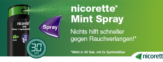 NICORETTE Mint Spray 1 mg/spray shot NFC, 1 kos