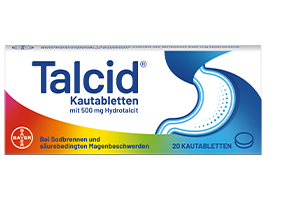 TALCID Žvečljive tablete, 20 kosov