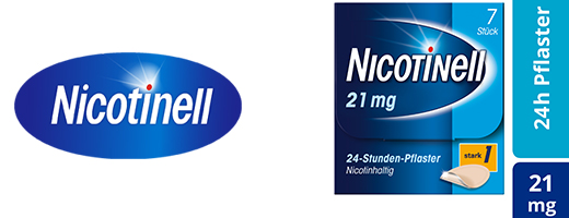 NICOTINELL 21 mg/24-urni obliž 52,5 mg, 7 kosov