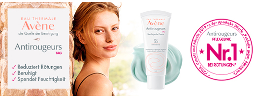 AVENE Antirougeurs dnevna pomirjujoča krema SPF 30, 40 ml