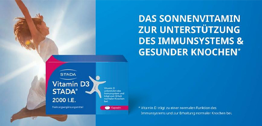 VITAMIN D3 STADA 2000 I.U. kapsul, 60 kosov