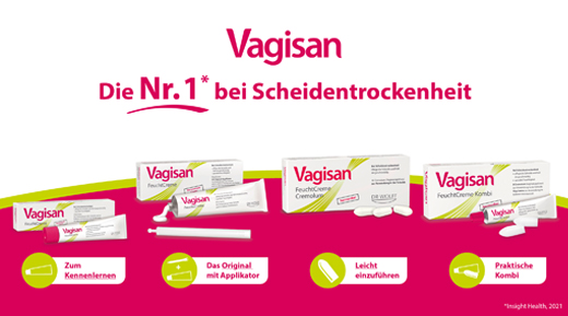 VAGISAN Vlažilna krema z aplikatorjem, 50 g