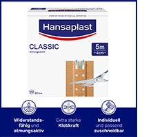 HANSAPLAST Klasični omet 4 cmx5 m, 1 kos