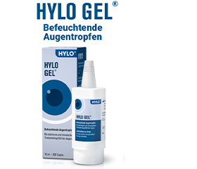 HYLO-GEL Kapljice za oči, 2X10 ml