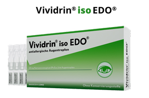 VIVIDRIN iso EDO antialergijske kapljice za oči, 30X0,5 ml