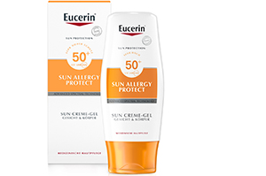 EUCERIN Gel proti alergiji na sonce 50+, 150 ml