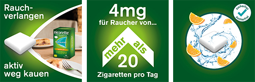 NICORETTE Žvečilni gumi 4 mg freshfruit, 210 kosov