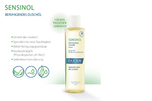 DUCRAY SENSINOL Pomirjujoče čistilno olje/olje za prhanje, 200 ml