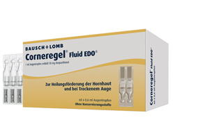 CORNEREGEL Tekočina EDO Kapljice za oči, 60X0,6 ml