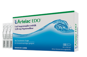 ARTELAC EDO Kapljice za oči, 10X0,6 ml