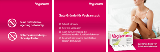 VAGISAN sept vaginalne svečke s povidon-jodom, 5 kosov