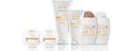 AVENE Kompaktna krema za sončenje SPF 50 peska, 10 g