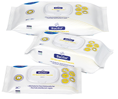 BACILLOL 30 občutljivih robčkov Flow-Pack, 80 kosov