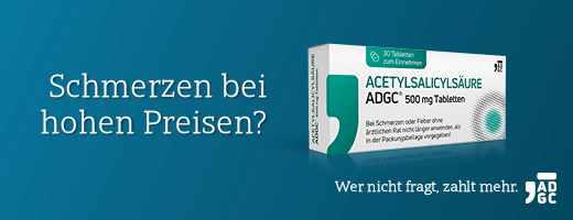 ACETYLSALICYLSÄURE ADGC 500 mg tablete, 30 kosov