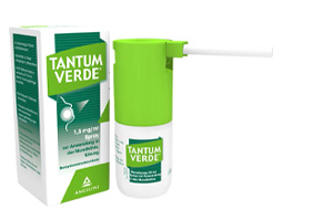 TANTUM VERDE 1,5 mg/ml pršilo za uporabo v ustni votlini, 30 ml