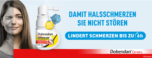 DOBENDAN neposredno Flurbiprofen Spray Honey & Lemon, 15 ml