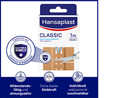 HANSAPLAST Klasični omet 6 cmx1 m, 1 kos
