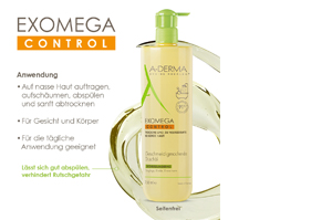 -DERMA EXOMEGA CONTROL mehčalno olje za prhanje, 750 ml