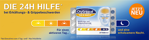 OLYGRIPPAL Dan & Noč 500 mg/60 mg tablete, 16 kosov