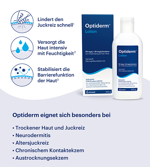 OPTIDERM Losjon, 500 g