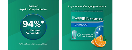 ASPIRIN COMPLEX Btl.w.Gran.z.Herst.e.Susp.z.Einn., 10 kosov